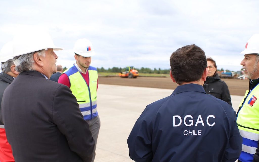 Autoridades visitan obras de normalización de Aeródromo María Dolores en Los Ángeles