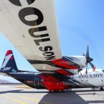 Avión Hércules C-130 se suma al combate de incendios forestales en Biobío 