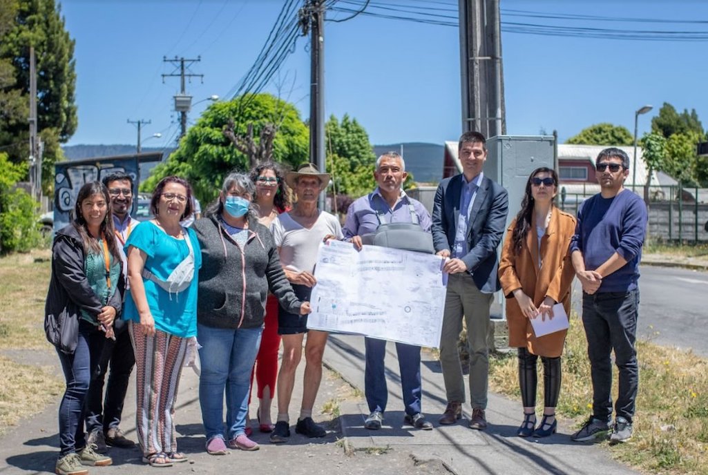 $ 1 600 millones invertirán en remodelación de calle Cochrane en Chiguayante