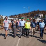 Ministro Ávila visita comunidades educativas afectadas por incendios forestales en Región de Biobío