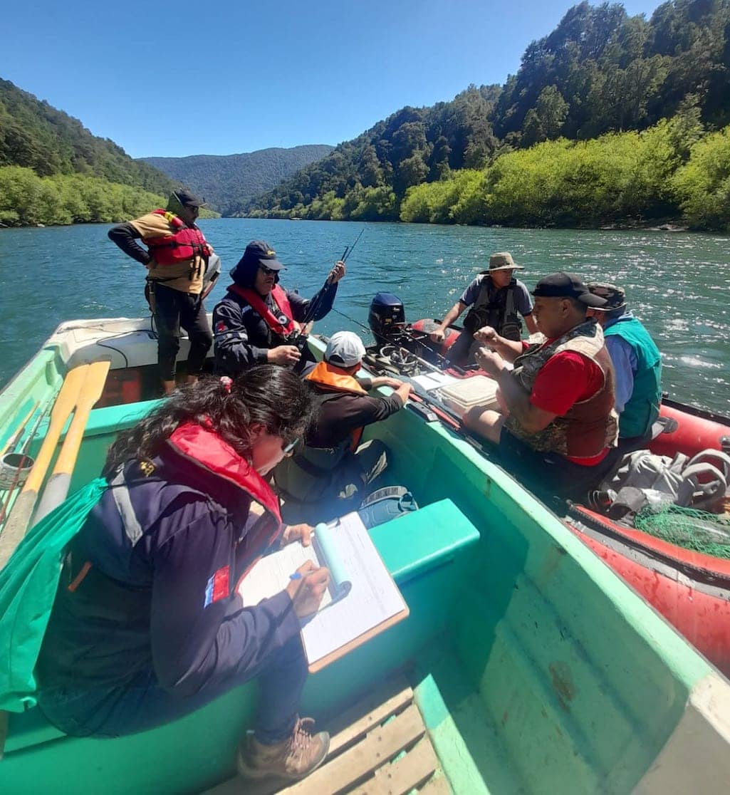 Sernapesca detectó infracciones a la normativa de pesca recreativa en el río Biobío