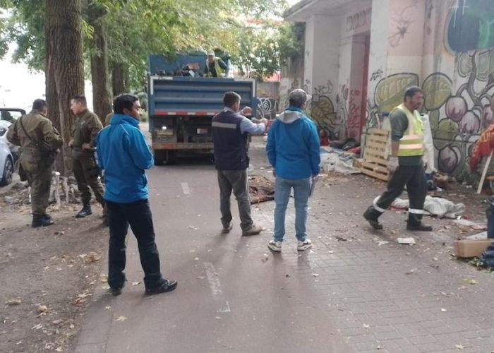 Realizan operativo por personas en situación de calle que pernoctan en la vía pública