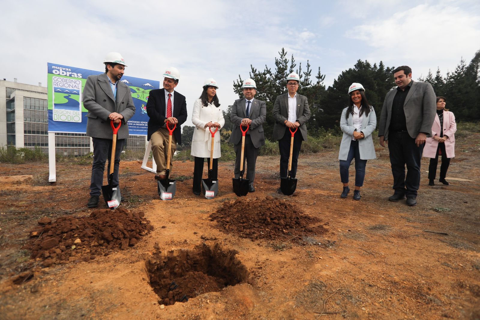 Instalan primera piedra de Planta de Hidrógeno Verde para aplicaciones industriales en la Región del Biobío