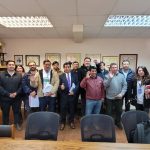 Alcalde Radonich se reúne con empresa EFE y dirigentes de tomas en Cañete