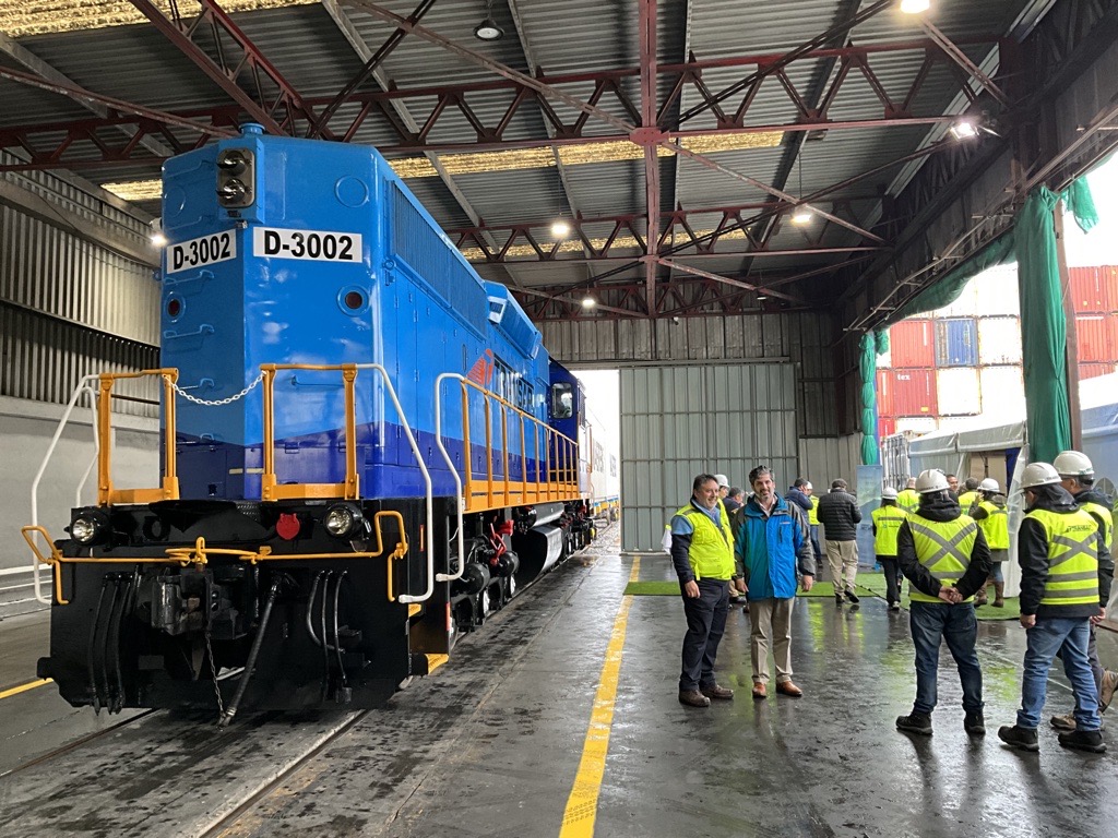 Maersk y EFE Trenes de Chile inauguran desvío férreo en Talcahuano