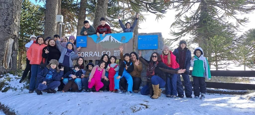 Familias cañetinas viajaron a conocer la nieve gracias a Programa de Turismo Social