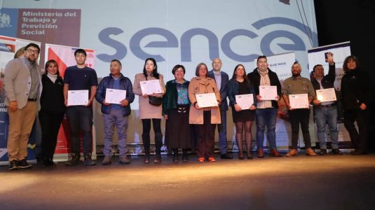 Certificación en oficios de alta empleabilidad entrega Sence en Coronel