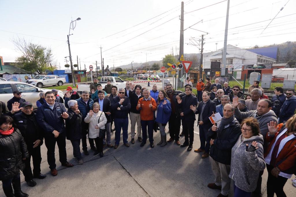 Cruce Santa Sofía de Chiguayante será el primer paso ferroviario soterrado de alto estándar construido por EFE en el Biobío