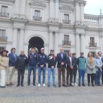Pilotos del Mundial de Rally Chile - Biobío visitaron el Palacio de La Moneda