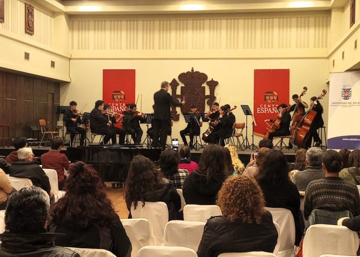 Talentos del Conservatorio Laurencia Contreras UBB se lucieron en concierto de música chilena