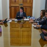 Alcalde de Lota y diputada Pérez se reunieron con Subsecretario Monsalve en La Moneda abordando inseguridad en la comuna